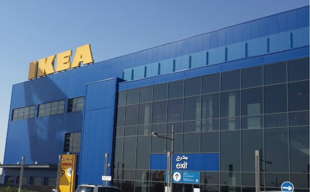 Qatar IKEA building front building