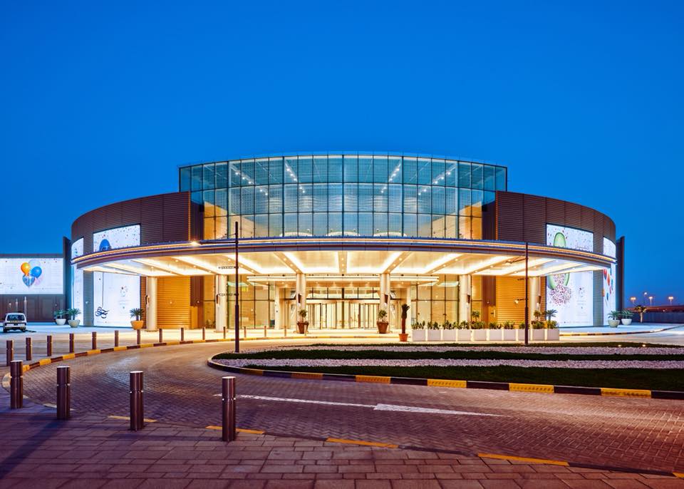 front view of Doha festival city mall