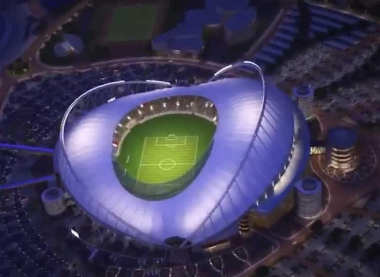 Ariel view of Khalifa International Stadium