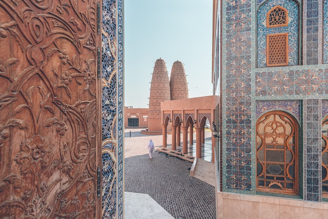 Pigeon tower at the Katara Cultural village