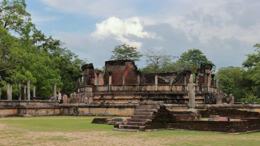 Hatadage an ancient ruined city of Polonnaruwa