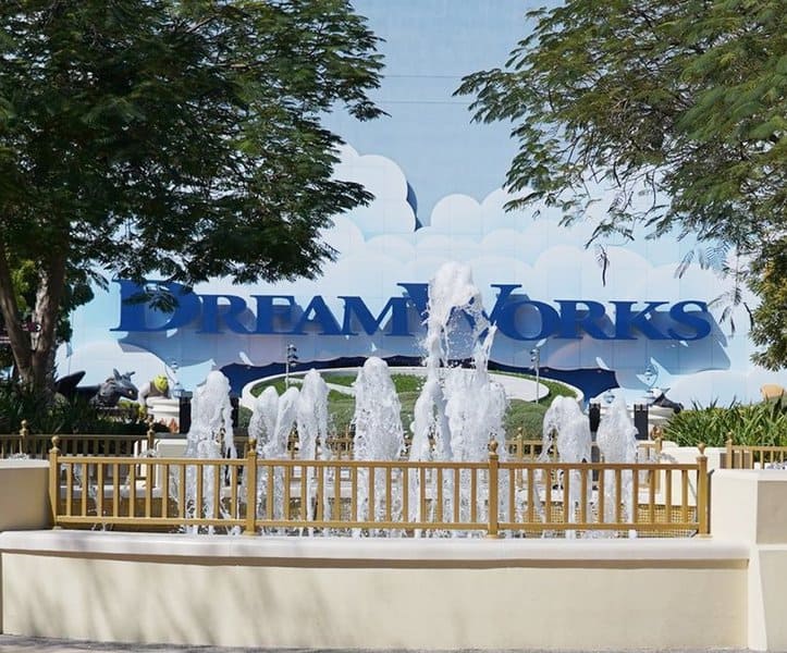 Dream Works Entrance at Motion Gate Dubai