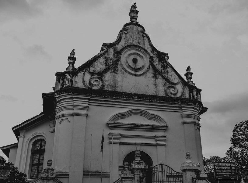 front view of Dutch reformed church