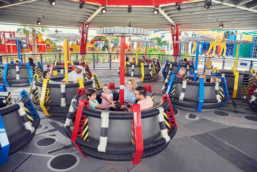 Twister rider in Legoland Dubai