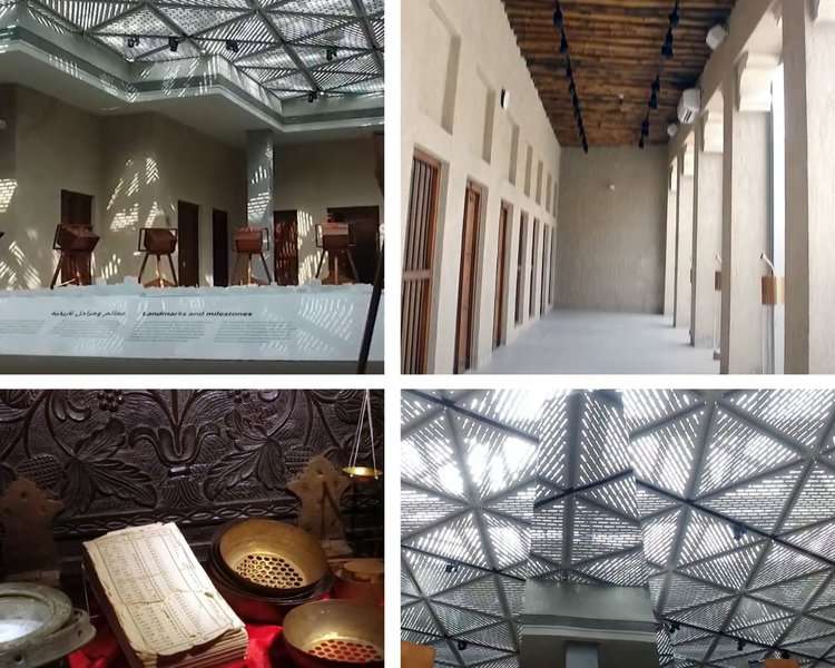 Inside the Al shindagha museum Dubai