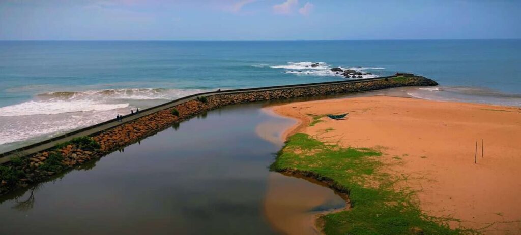 arieal view of mahamodara view point 