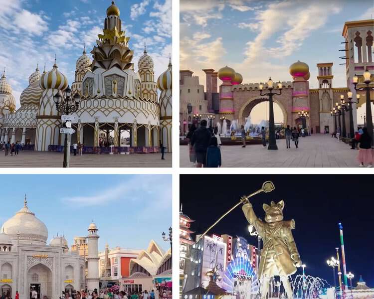 Global village pavilions