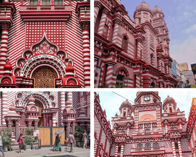 Red mosque Colombo