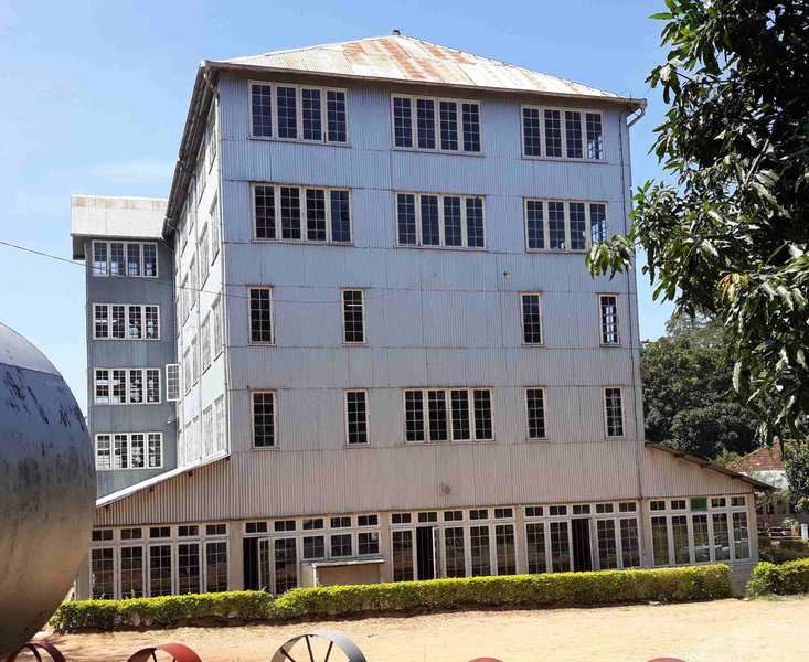 The front view of Ceylon tea museum