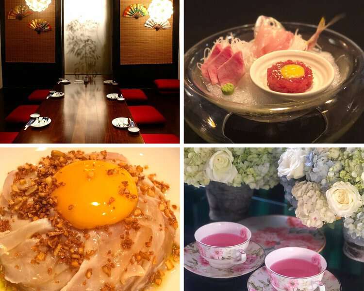 Nihonbashi food displays