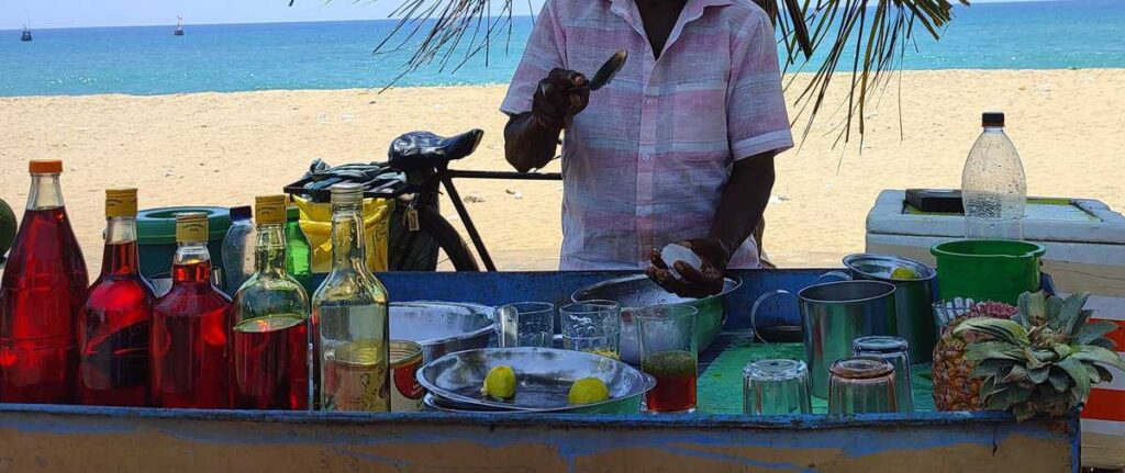 Sarbath stalls at the Kattankudy