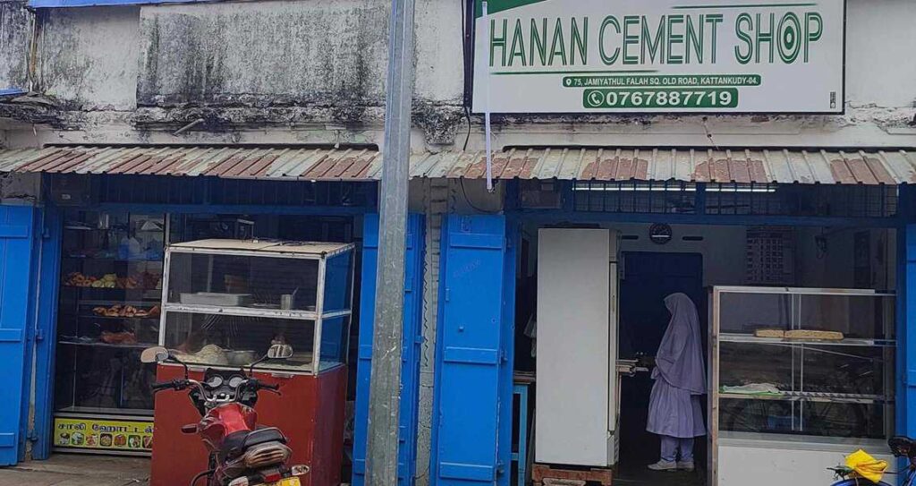 a school girl buying her breakfast in Shaly hotel