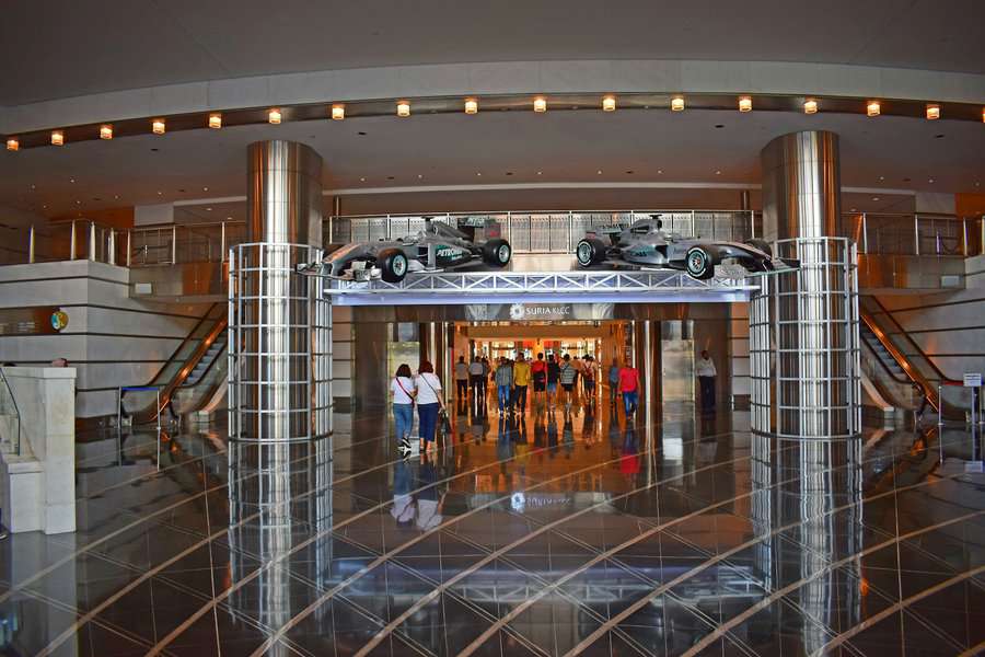 suriya klcc mall entrance located at the Petronas tower Kuala Lumpur