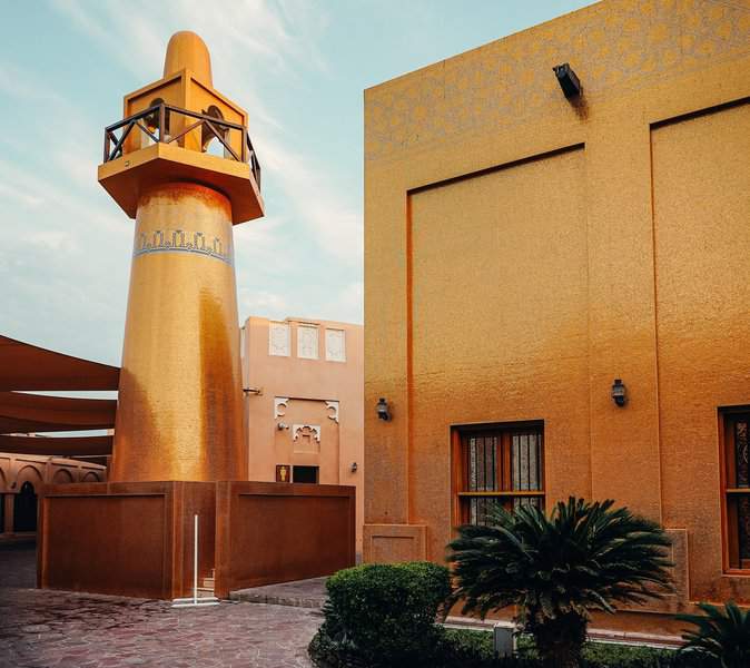 Gold Mosque at Katara Village