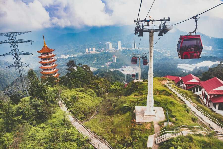 Awana skyway at Genting highlands Malaysia