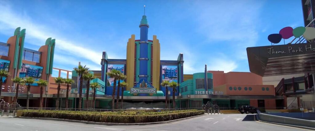 Genting Skyworlds entrance view at Genting Highlands Malaysia