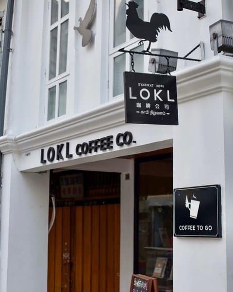 Entrance view of LOKL Coffee Co